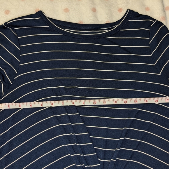 SO lightweight long sleeve stripped knot shirt - Picture 3 of 4